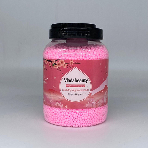 Vladabeauty Сухой парфюмированный кондиционер для белья Cherry Blossom Honey Whisper, 800гр