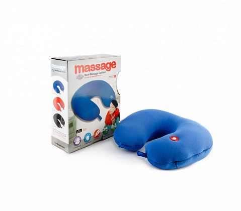 Массажная подушка подголовник Neck Massage Cushion