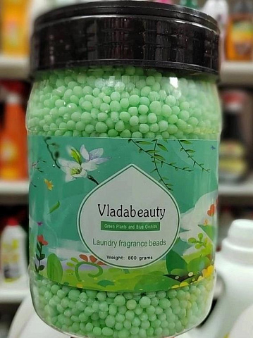 Vladabeauty Сухой парфюмированный кондиционер для белья Green Plants and Blue Orchids, 800гр