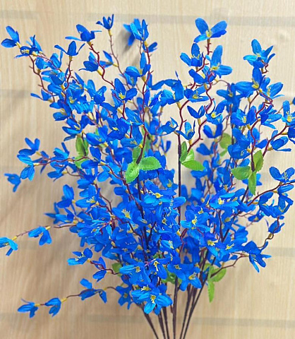 Цветы искусственные декоративные Сакура 7 веток 60 см