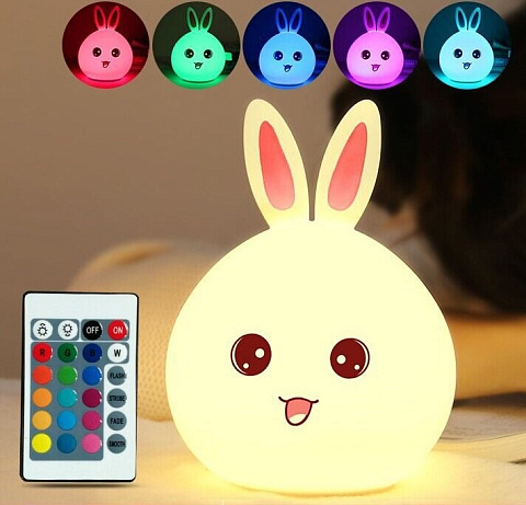 Ночник силиконовый Кролик RABBIT SILICONE LAMP