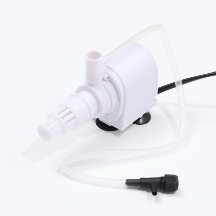 Помпа аквариумная JINGYE JY-1200, 500 л/ч, 6 Вт, высота подъема воды 0.5 м