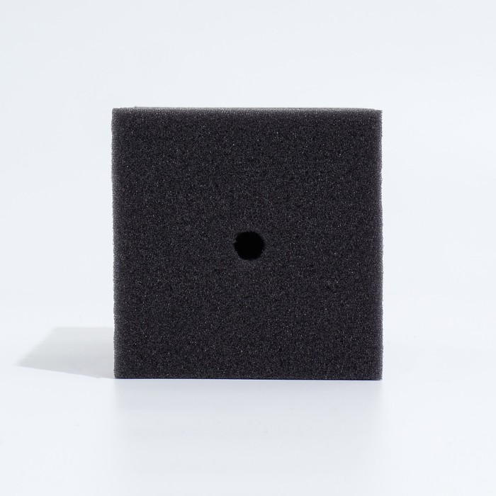Губка прямоугольная для фильтра турбо № 14, 11×11×20 см, серая