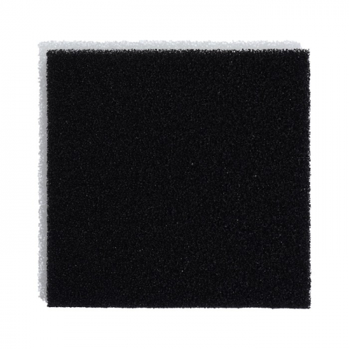 Губка прямоугольная, крупнопористая 10 PPI, лист 50 х 50 х 10 см, черный
