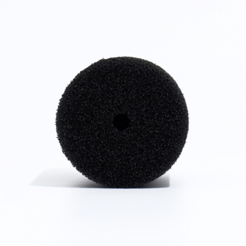 Губка круглая № 5, среднепористая 30 PPI, 10 х 10 х 16 см, черная