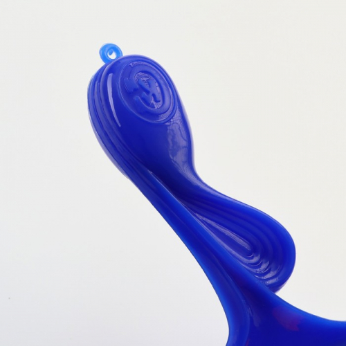 Щётка - пуходёрка трёхрядная, основание 84 х 58 мм, синяя