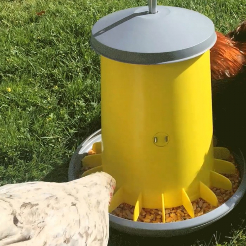 Кормушка бункерная для домашней птицы на 15 кг, пластик, ARCUS
