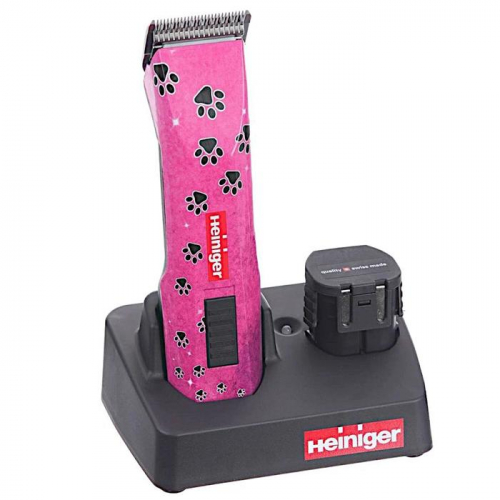 Машинка для стрижки собак Heiniger Saphir Pink с 2-я аккумуляторами