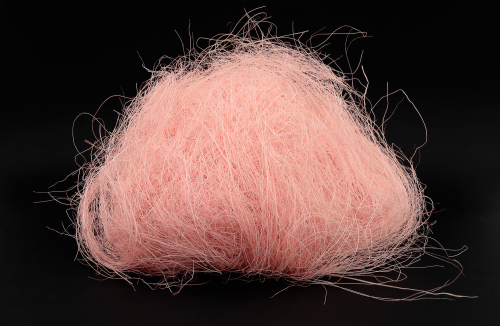 Сизалевое волокно (розовый), упак. 100 гр В наличии