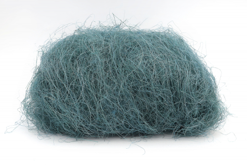 Сизалевое волокно (сине-зеленый) , упак. 100 гр В наличии