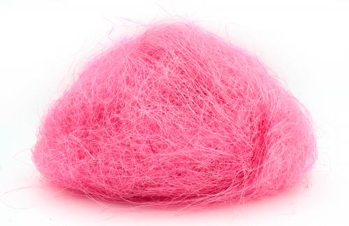 Сизалевое волокно (ярко-розовый), упак. 100 гр В наличии
