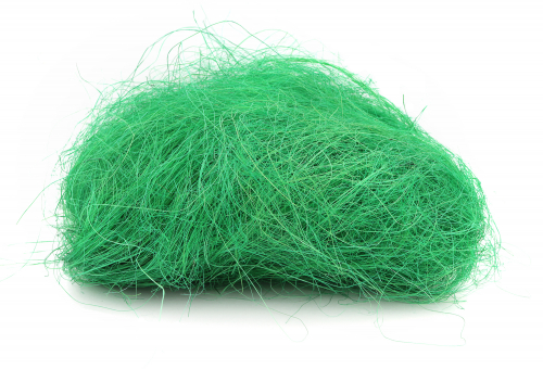 Сизалевое волокно (зеленый), упак. 100 гр В наличии