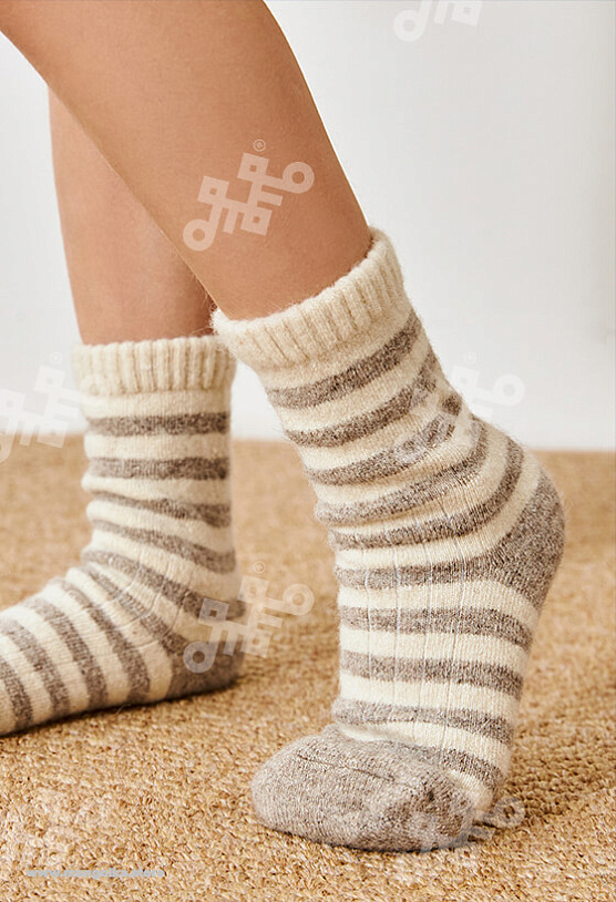 АКЦИЯ! ЦЕНА БЫЛА 315 Р.Носки детские из 100% монгольской шерсти (арт. 02151)