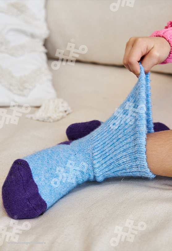 АКЦИЯ! ЦЕНА БЫЛА 250 Р.Носки детские из монгольской шерсти (арт. 02134)