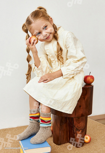 Носки детские из 100% монгольской шерсти         (арт. 02157), ООО МОНГОЛКА