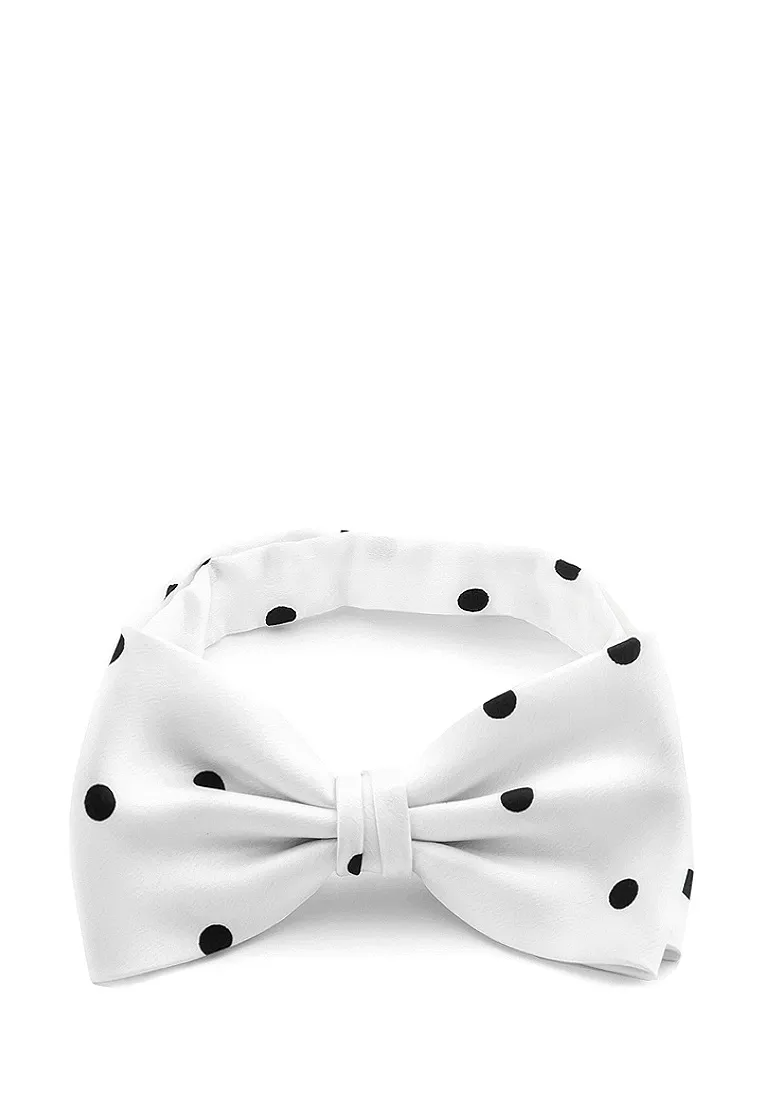 Галстук-бабочка мужской CASINO Casino-poly-белый 512.1.96