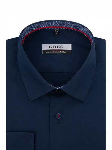 Сорочка мужская длинный рукав GREG 240/239/MN/Z/1p