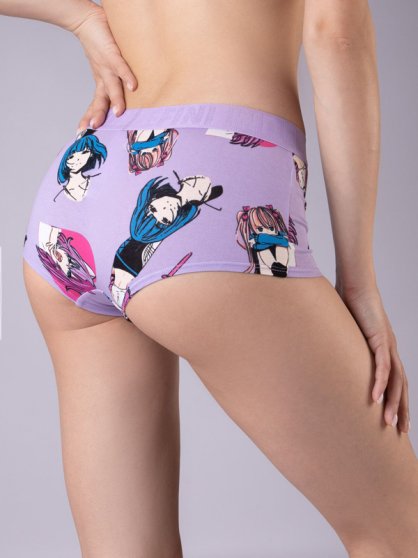 Трусы шорты, Indefini, LUF3301 оптом