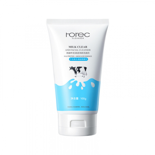 Пенка для умывания с молочным протеином ROREC Milk Clear and Facial Cleancer, 100 гр