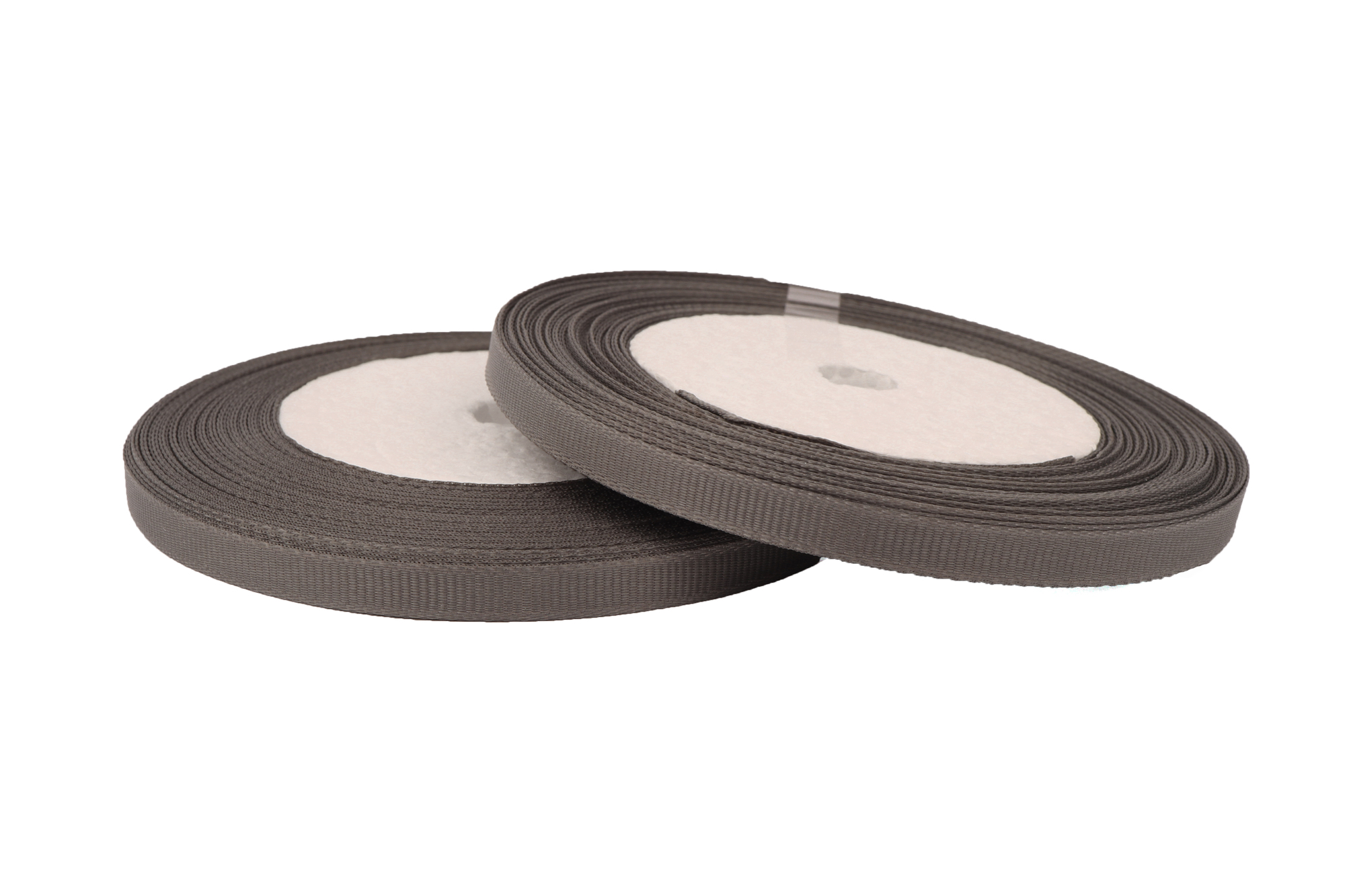 Репсовая лента однотонная (темно-серый), 6мм * 20 ярдов (+-1)