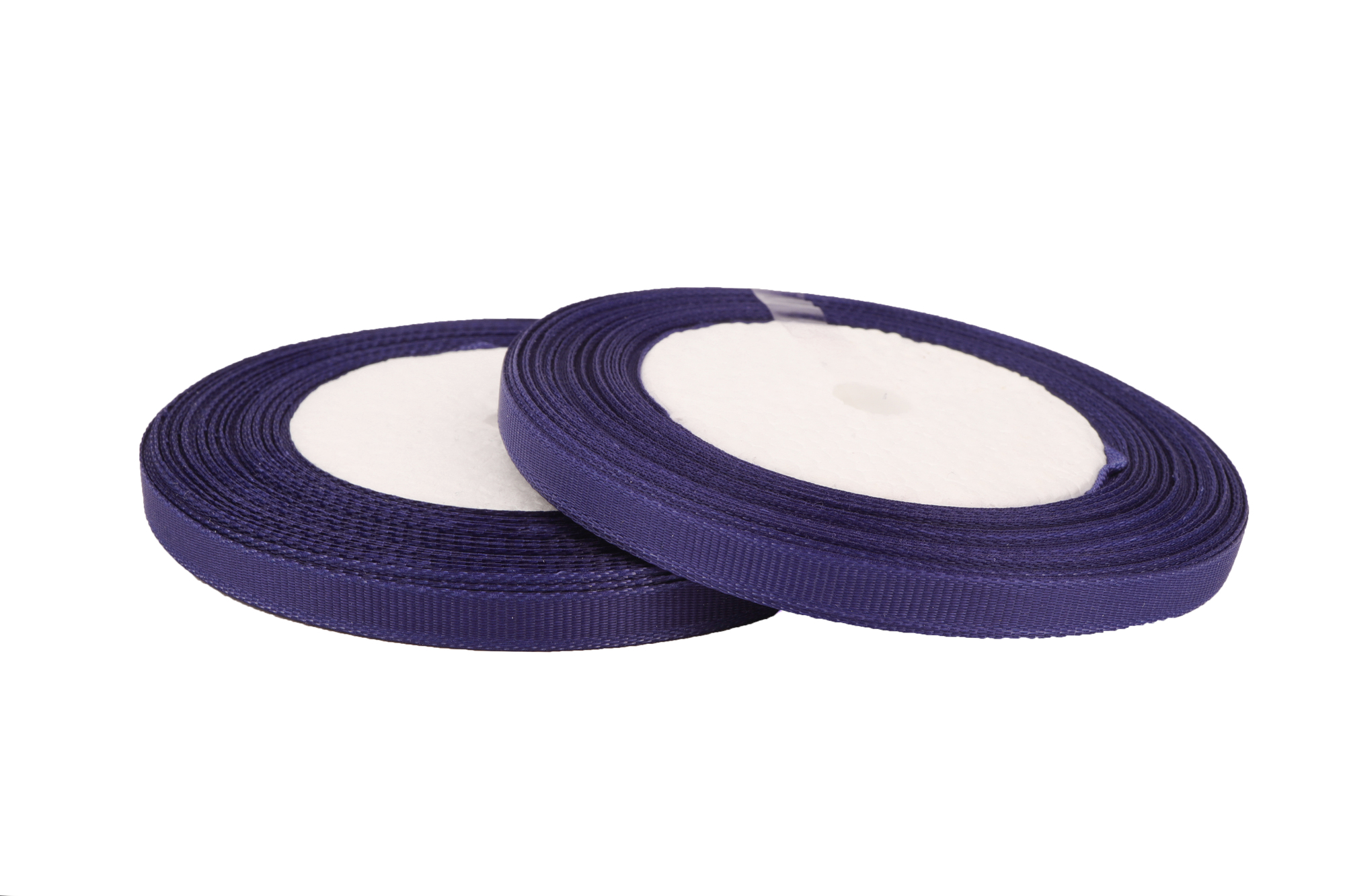 Репсовая лента однотонная (фиолетово-синий), 6мм * 20 ярдов (+-1)