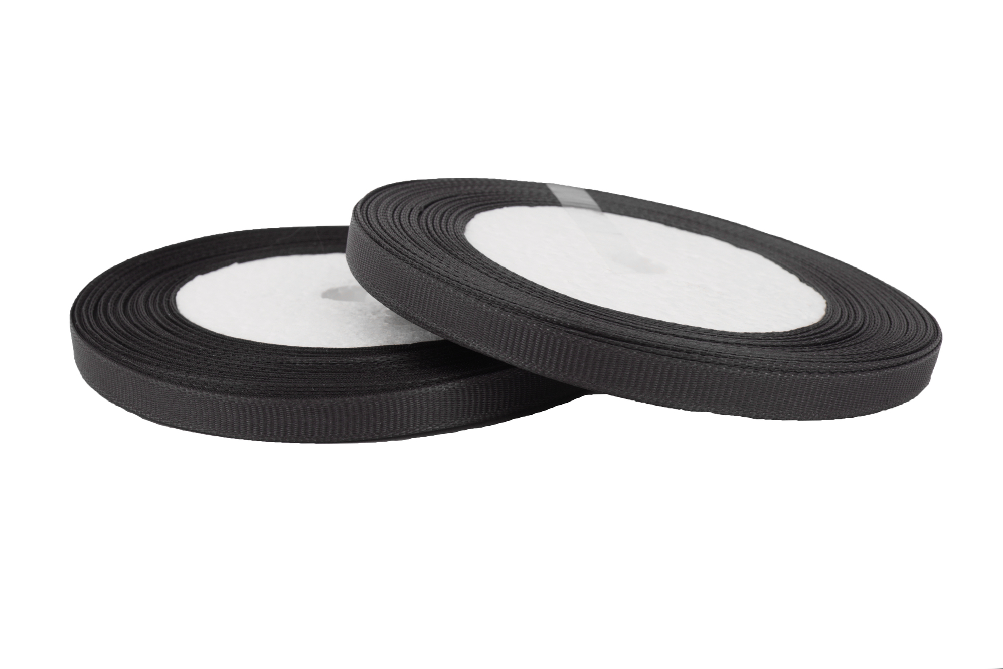 Репсовая лента однотонная (графитово-серый), 6мм * 20 ярдов (+-1)