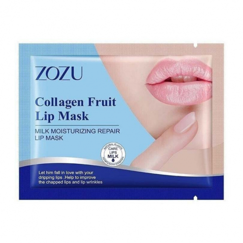 Zozu, Гидрогелевые патчи для губ Collagen Fruit Lip Mask