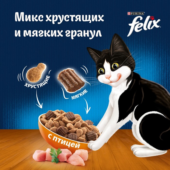 Сухой корм Felix