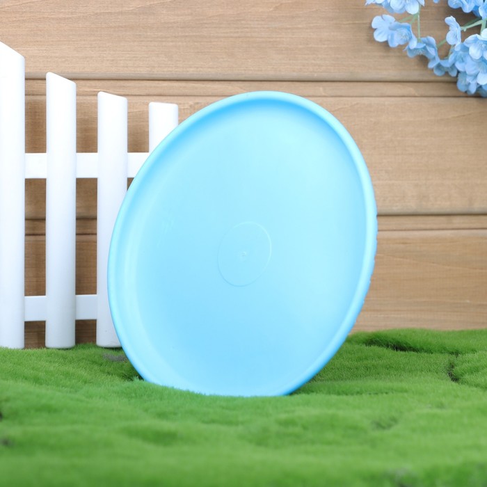 Фрисби «Косточки и лапки», 18.6 см, термопластичная резина, голубой