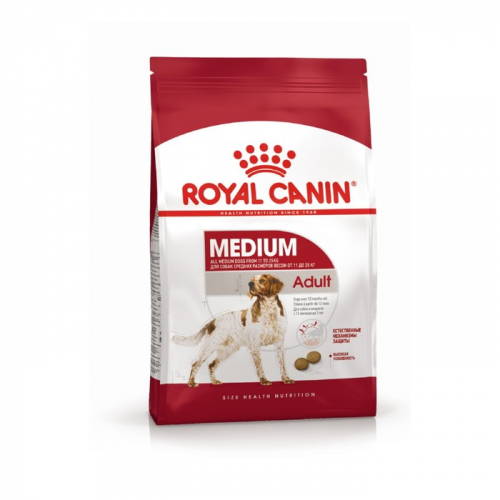Сухой корм RC Medium Adult для взрослых собак, 3 кг