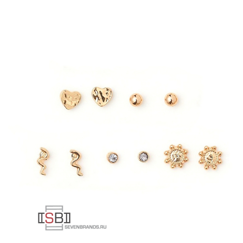 H&M, 126069, Серьги (5 пар)