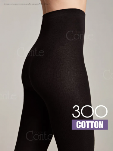 Колготки женские Cotton 300 Conte 