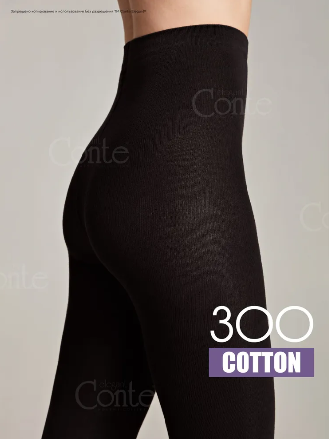Колготки женские Cotton 300 Conte