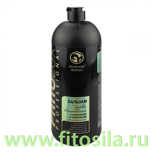 Бальзам-кондиционер для волос «Глубокое восстановление» с кератином и ланолином 1000 мл 