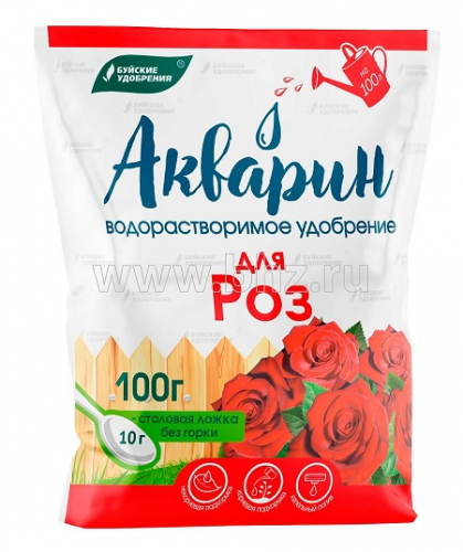 БХЗ Акварин для Роз 100 г / 20шт Буй