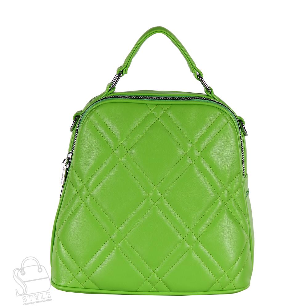 Рюкзак женский 575352 green Velina Fabbiano/50 в Новосибирске