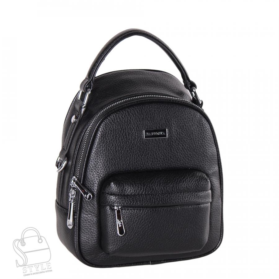 Рюкзак женский 69152 black Velina Fabbiano-Safenta/20