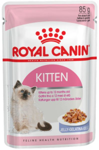 Royal Canin Kitten Instinctive, консервы в желе для котят с 4 до 12 месяцев, 85 г