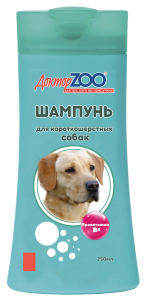 Доктор ZOO Шампунь для короткошерстных собак, 250 мл