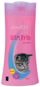 Доктор ZOO Шампунь для котят с витаминами и минералами, 250 мл