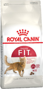 Royal Canin Regular Fit 32, Сухой корм для взрослых кошек, периодически гуляющих на улице от 1 года и до 7 лет, (400 гр)