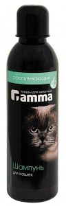 Gamma Шампунь для длиноношерстных кошек, распутывающий, 250 мл