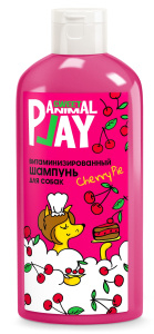 Animal Play Sweet Шампунь Вишневый пай Витаминизированный для собак и кошек 300 мл