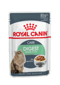 Royal Canin Digest Sensitive, консервы в соусе для взрослых котов и кошек с чувствительной пищеварительной системой, 85 г