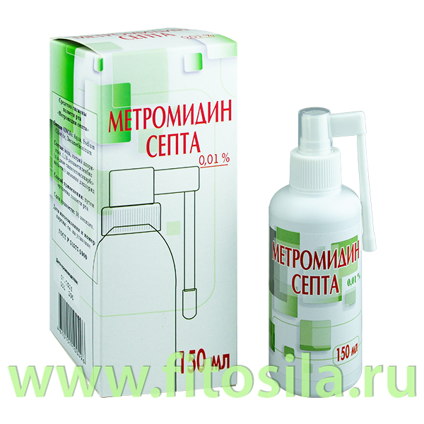 Средство для гигиены полости рта Метромидин септа 150 мл