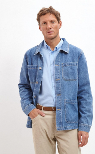 Куртка джинсовая мужская F311-1238 синяя