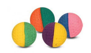 Triol Игрушка для кошек Мяч для гольфа, двухцветный