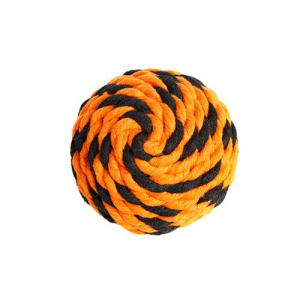 Doglike Мяч Броник малый  (оранжевый-черный), 65 мм