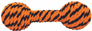 Doglike Гантель Броник средняя (оранжевый-черный)