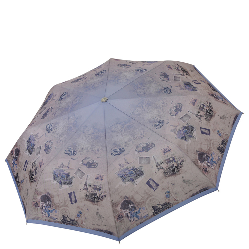 Зонт облегченный, 348гр, автомат, 102см, FABRETTI L-20103-1